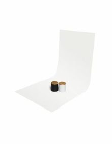 GlareOne tło PVC 60x130cm - białe