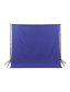 GlareOne Niebieskie tło materiałowe Blue Screen Backdrop 3x3