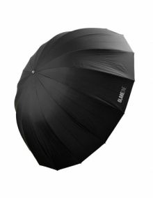 GlareOne Parasolka ORB srebrna 135 - głęboki parasol z dyfuzorem