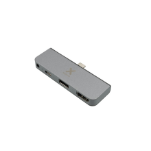 XTORM Adapter USB-C Hub 4-in-1 szary