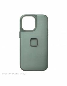 Peak Design Mobile Etui Everyday Case Fabric iPhone 14 Pro Max - Szarozielone