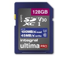 INTEGRAL HIGH SPEED SDXC V30 UHS-I U3 128GB